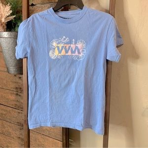 Merrell twins apparel S T-shirt blue VVM graphic tee